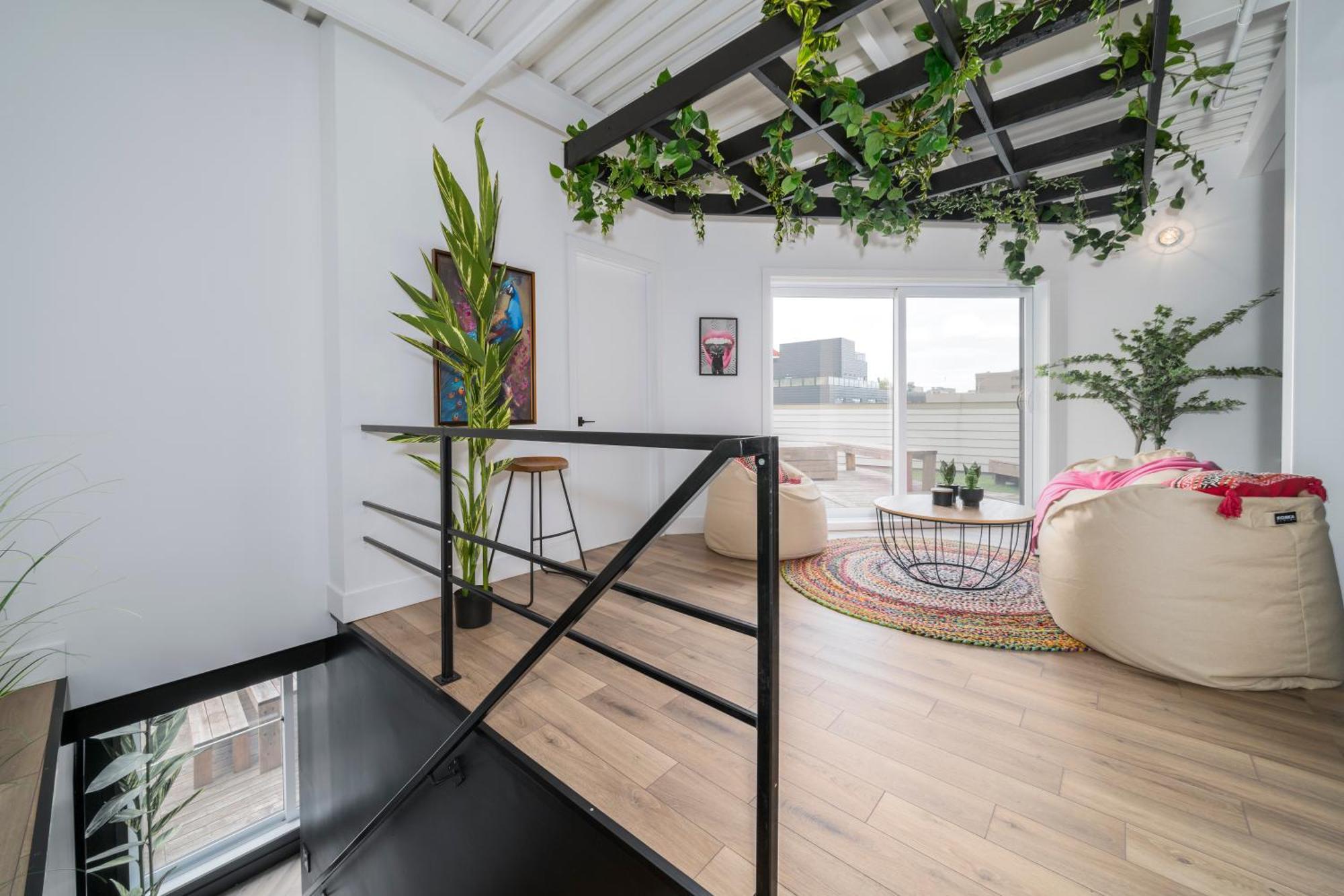 Apartment Heaven's Garden / / Luxury Penthouse Downtown Quebec City